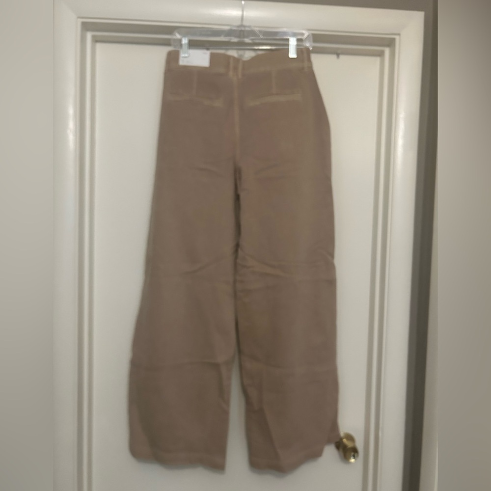 American Eagle Outfitters Women's Tan Wide Leg Pants - Picture 2 of 3